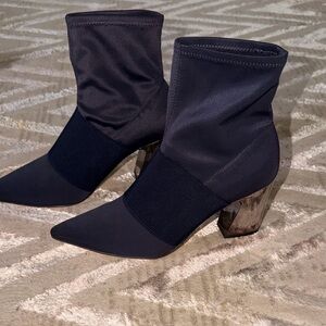 Nine West Navy Blue Ankle Boots